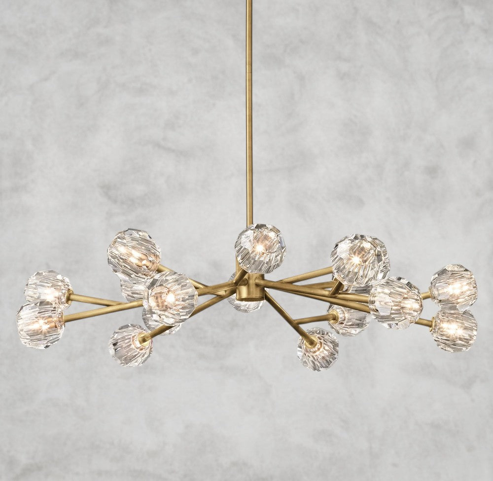 Boule De Cristal Round Chandelier 24", 36", 48", 60", 72"